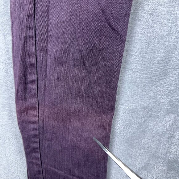Bench Skinny Jeans Women's Size 31 Mid Rise Five Design Pockets Light Purple - Picture 5 of 12